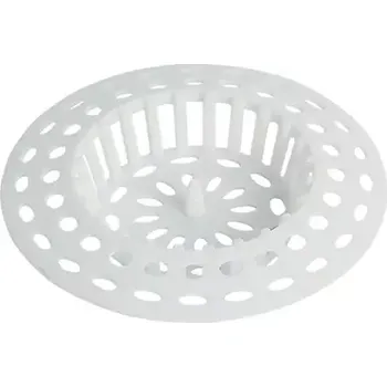 podložka do dřezu Spirella HAIRTRAP sítko do dřezu bílý (7610583109866)