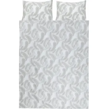 Povlečení Sada povlečení Domoletti D-986, šedá, 200x220 cm