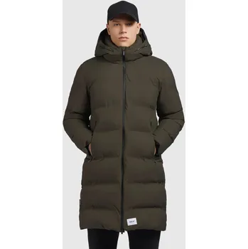 Khujo pánský zimní prošívaný kabát Caius 2 khaki Velikost: XL