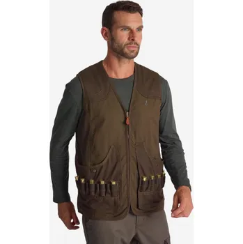 PERCUSSION Lovecká vesta Camo fluorescenční oboustranná S