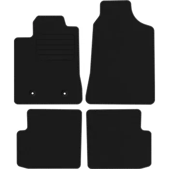 autokoberec Kobercové rohože Edecor velurové 4 ks