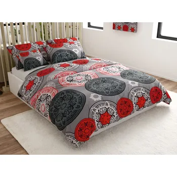 Povlečení Povlečení z mikrovlákna ORIENT COLOR, šedé Rozměr povlečení: 70 x 90 cm | 140 x 200 cm