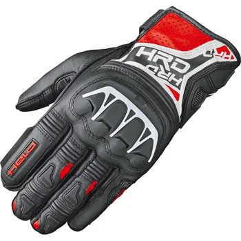 Moto rukavice Held Kakuda letní sportovní kožené rukavice, černé/červené/bílé vel.9 - 7
