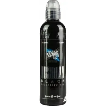Tetovací barva WORLD FAMOUS LIMITLESS OBSIDIAN BLACK OUTLINING 240ML EXPIRACE 01/25