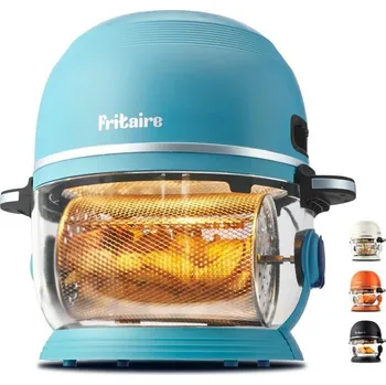 fritéza The Future Products, Inc. Fritaire Horkovzdušná fritéza Teal / Sage Green