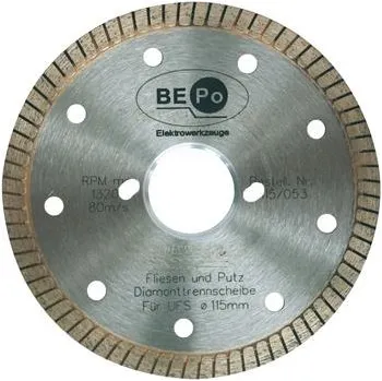 Řezný kotouč BEPO diamantový řezný kotouč beton, kámen, opítka