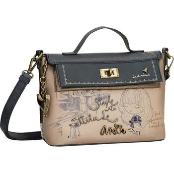 Anekke kabelka do ruky i na ramenos klopou Studio