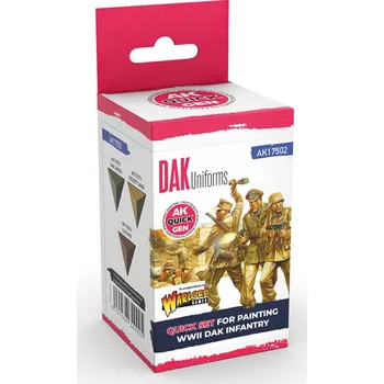 AK Interactive DAK UNIFORMS (QUICK GEN SET)