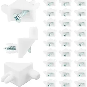 Madlo do koupelny 30 kusů podpěr polic 5 mm, CANCYCC