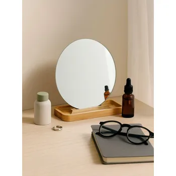 Kosmetické zrcátko Sinsay - Zrcátko se stojánkem - sříbrná - 629FN-SLV - 629FN-SLV-ONE