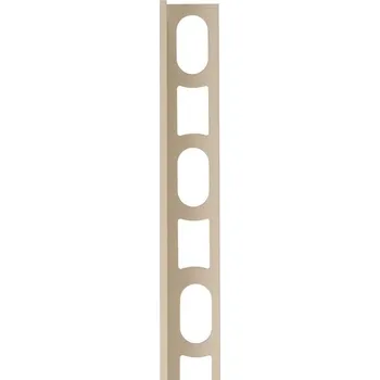 Stavební profil Mapei Profil ukončovací Cerfix Proangle ZV "L" ALU 11 x 2700 mm, 132 béžová 2000, PPS-88558