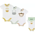 Body krátký rukáv set 3 kusy Multipack SAFARI vel. 68