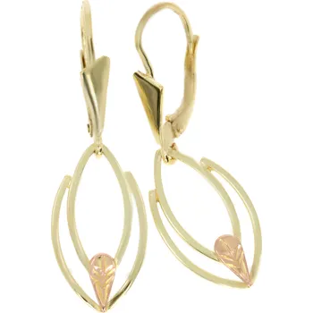 Náušnice Zlatnictví Helios Zlaté náušnice visací