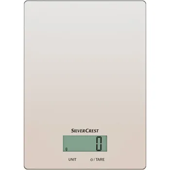 Kuchyňská váha SilverCrest Kitchen Tools – Digitální kuchyňská váha do 5 kg (béžová)