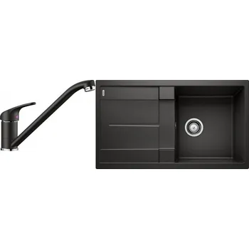 Granitový dřez Set RS Blanco Metra 5 Sz + Blanco Daras (bílá + bílá)