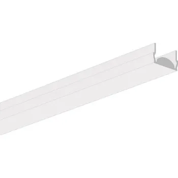 Příslušenství pro LED osvětlení Difuzor KLUŚ LENSO-11 pro LED hliníkové profily poloprůhledný 3m