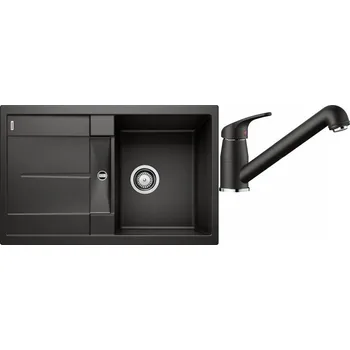 Granitový dřez Set RS Blanco Metra 45 S + Blanco Daras-S (bílá + bílá)