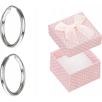 Náušnice Stříbrné Náušnice Kruhy malé Kroužky 1cm Dámské i pro Dívky 925 Malinké