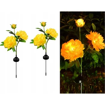 Venkovní osvětlení Solární lampa zapichovací oldBro 79 cm 2 ks