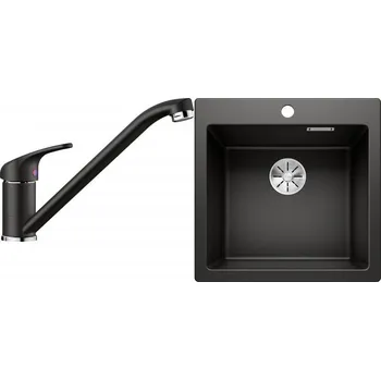 Granitový dřez Set RS Blanco Pleon 5+ Blanco Daras (bílá + bílá)