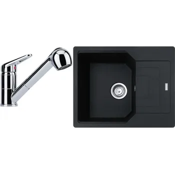 Granitový dřez Set RS Franke Urban UBG 611-62 + Franke FC 9547 (bílá led + chrom)