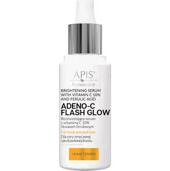 Pleťové sérum Apis - Adeno C Flash Glow - Rozjasňující pleťové sérum s vitaminem C a kyselinou ferulovou - 30 ml