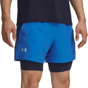Šortky Under Armour UA LAUNCH 5in 2-IN-1 SHORTS 1382640-402 Velikost 3XL
