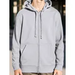 Sinsay - Základní rozepínací mikina s kapucí a kapsami - šedá - 2328O-09X - 2328O-09X-S