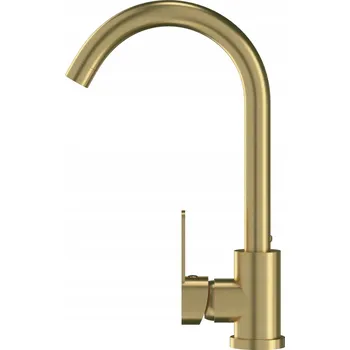 Vodovodní baterie Stojánková kuchyňská baterie Granitan PRESTIGE zlatá