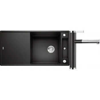 Granitový dřez Set RS Blanco Axia III XL 6 S + Blanco Linee-S (bílá + bílá)