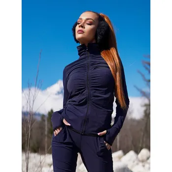 Dámská mikina NEYWER Dámská sportovní funkční mikina tmavě modrá ZB201 Velikost: M