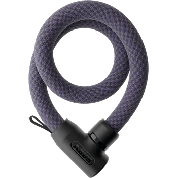Zámek na kolo ABUS 4004K/110 midnight purple YARNIT (4004K/110 midnight purple YARNIT)