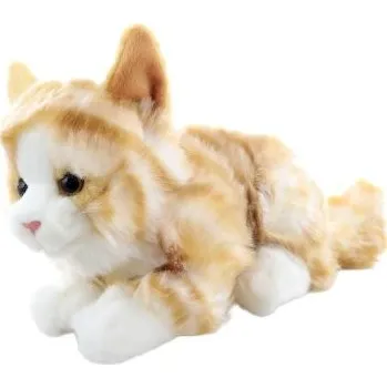plyšák Plyš Kočka ležící 20cm Eco-friendly