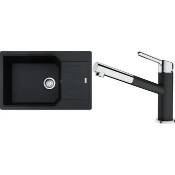 Set RS Franke UBG 611-78 BB + Franke FC 3055 Orbit (šedý kámen + šedý kámen)