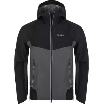 Pánská outdoorová bunda Kilpi HURRICANE-M tmavě šedá XS