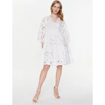 Dámské šaty Red Valentino Každodenní šaty 2R3VA22Y6QA Bílá Regular Fit 40