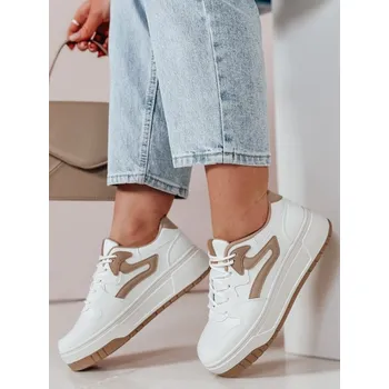 Dámská fitness obuv Dámské boty DSTREET BEIMEI BÍLÁ 40