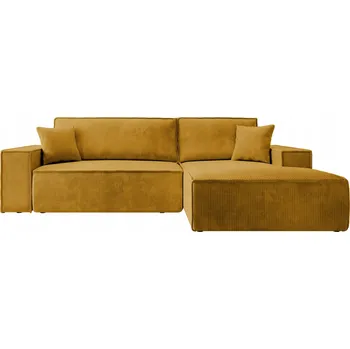 Sedací souprava Rohová Sedací Souprava Selsey manšestr žlutá