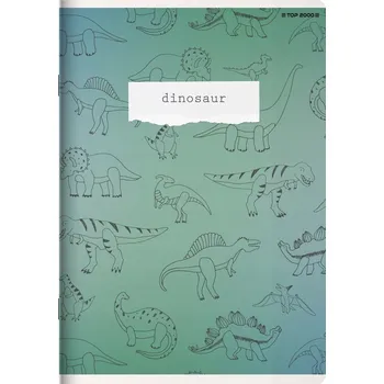 Sešit Sešit A5, linkovaný (3 linky), TOP-2000, 16 listů