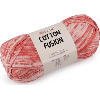 Příze Bavlněná pletací příze Cotton Fusion 100 g