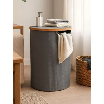 Koš na prádlo Sinsay - Koš na prádlo - šedá - 757HE-09X - 757HE-09X-ONE