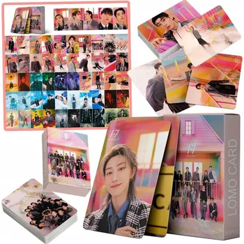 Obraz 55 SZT NOWY IDOL ALBUM PERIFERNÍ PLAKATÓW ZDJĘĆ KART LOMO SEVENTEEN ZDE