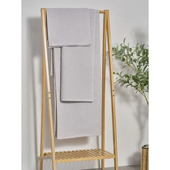 Ručník Sinsay - Bavlněný ručník - šedá - 980FH-09X - 980FH-09X-ONE