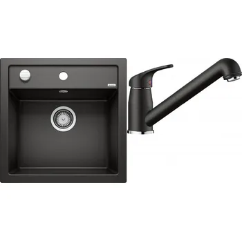 Granitový dřez Set RS Blanco Dalago 5+ Blanco Daras-S (bílá + bílá)