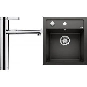 Granitový dřez Set RS Blanco Dalago 45 + Blanco Linee-S (bílá + chrom)