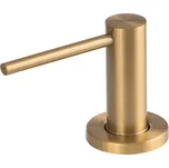 Gamma Lux Slim, kuchyňský dávkovač saponátu 400ml, zlatá matná, GMA-LUX-SLIM-BGD