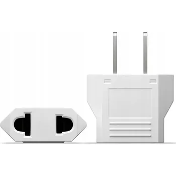 Napájecí adaptér / redukce EU zásuvka - PL zástrčka / americká USA zástrčka