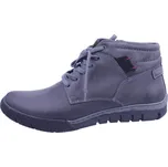 EFFE TRE SHOES Boty F3 404 šedé pánské kožené zimní kotníkové Velikost: 44