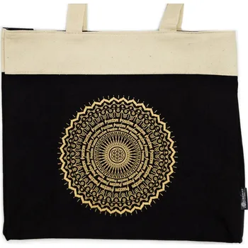 Plážová taška Látková taška Svobodná mandala, 49 x 39 x 15 cm