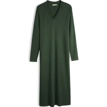 Dámské oblečení GATE Dlouhé šaty s véčkovým výstřihem 34 625-0292/467